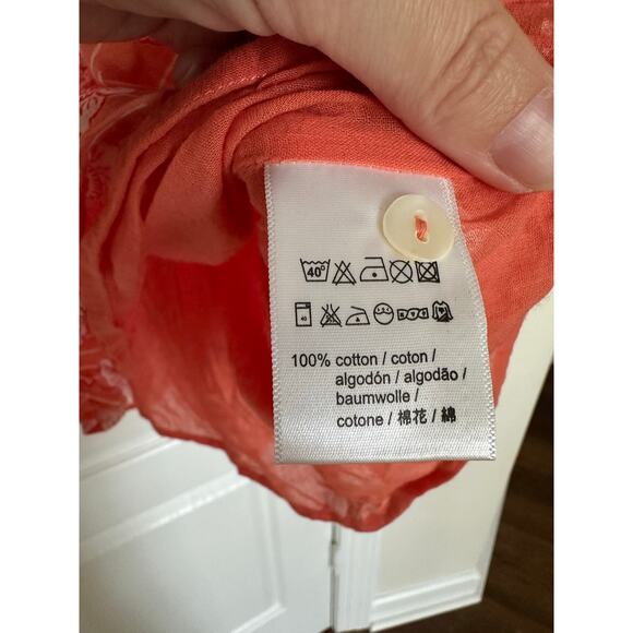 ANTHROPOLOGIE RO’S GARDEN Vibeka Ruffle Mini Dress Size XL - Picture 9 of 16